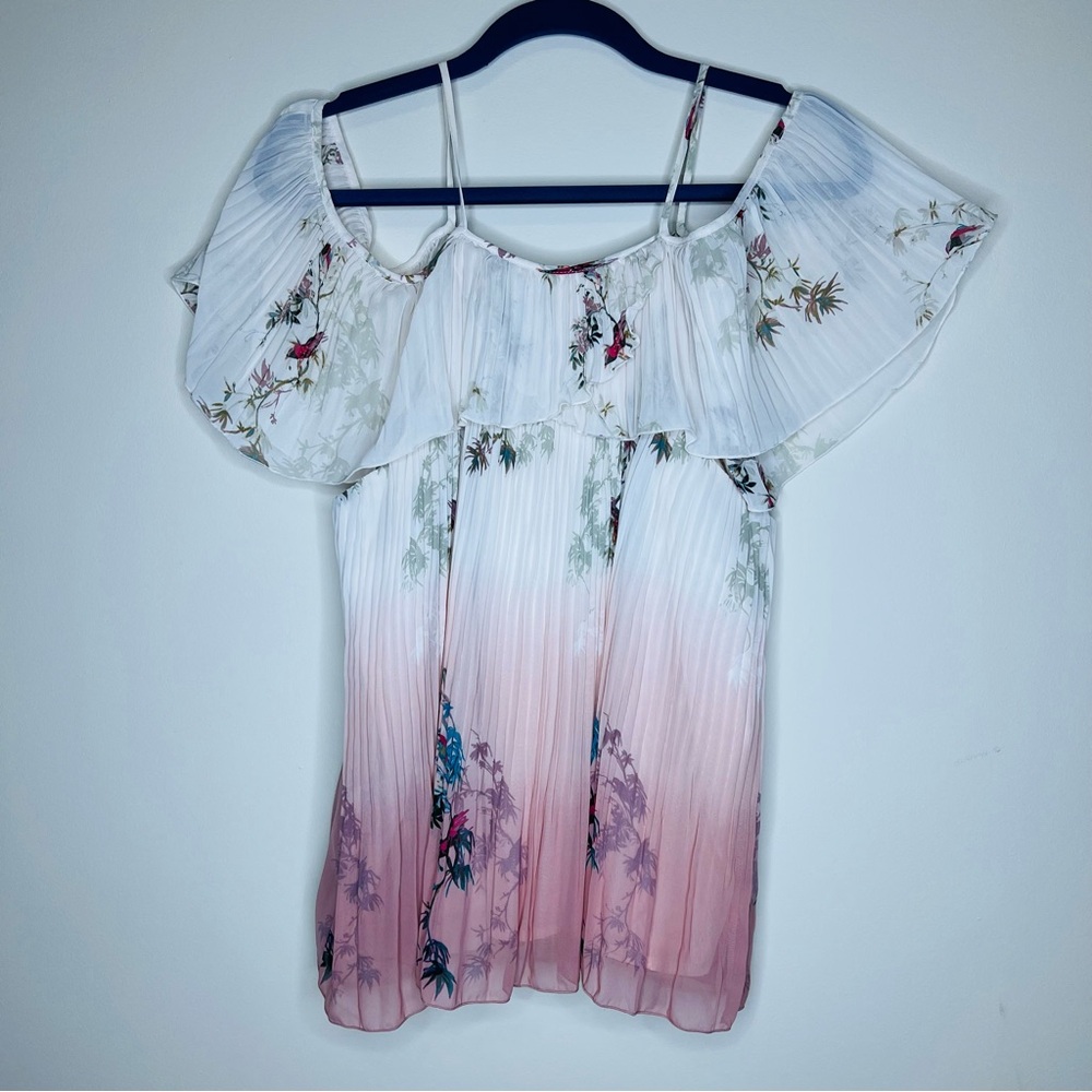 Lauren Conrad Flowy Lined Off-the-Shoulder Blouse
